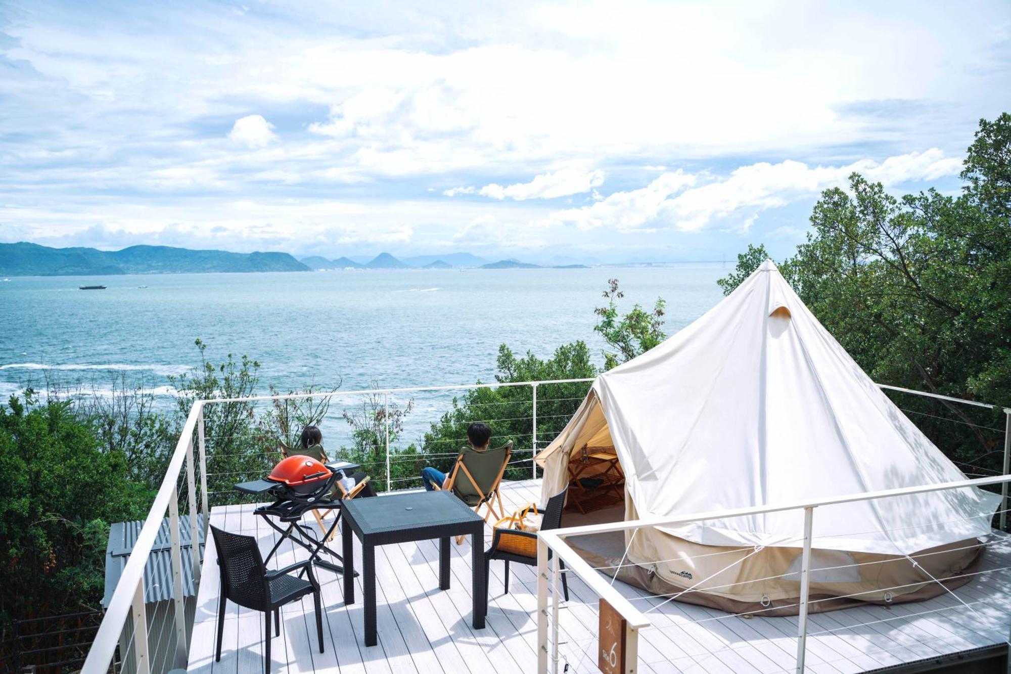 てんとうみ 渋川海岸グランピング Tentoumi Shibukawa Glamping Luxury tent Tamano